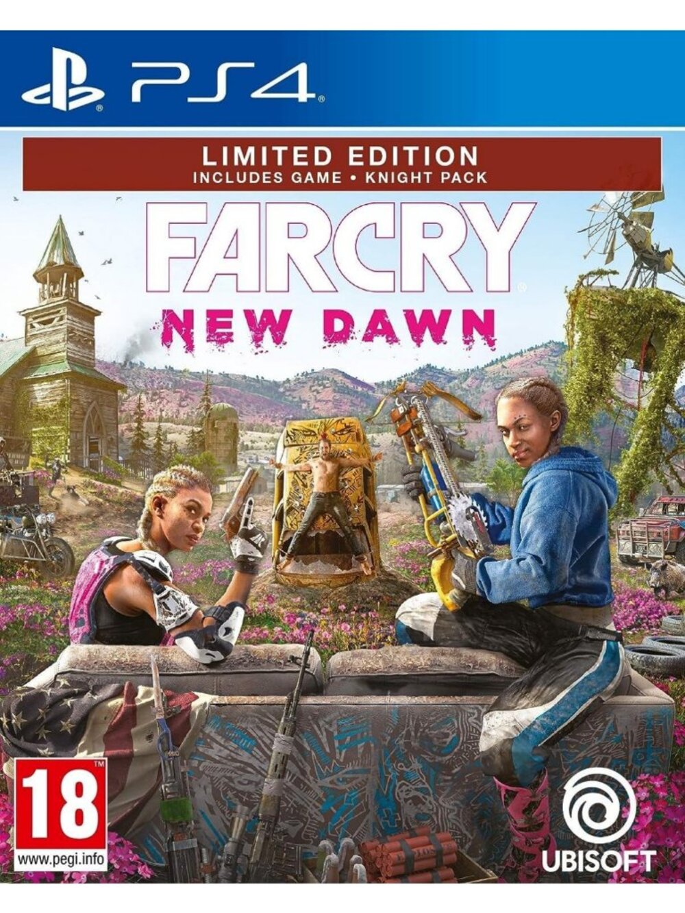 Limited Edition Far Cry New Dawn Game for PS4 - Exclusive Collectible Item